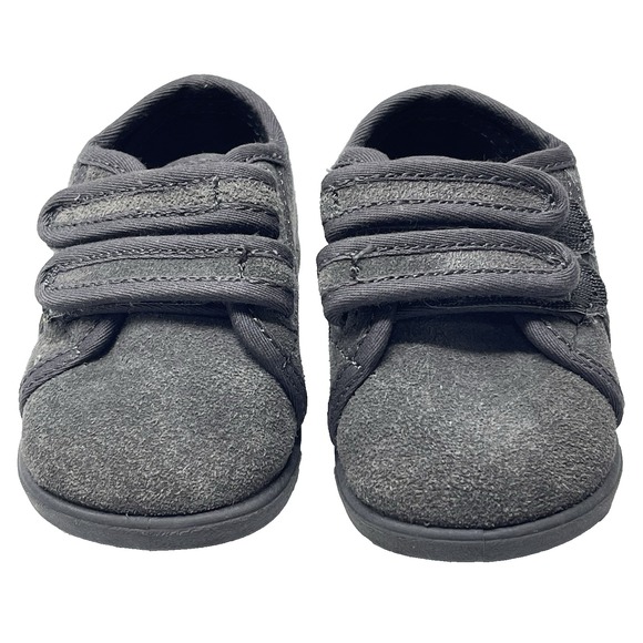 Zara Other - Zara Leather Suede Gray Boys Toddler Baby Comfort Shoes Loafers Size EU 19 US 4